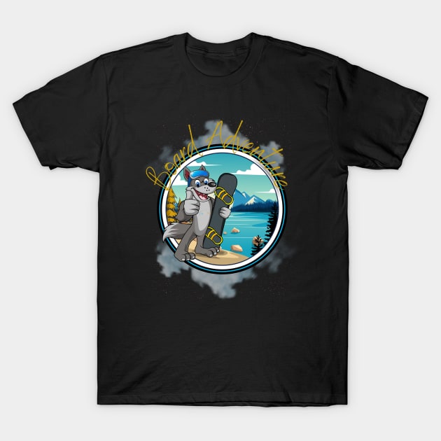 Board adventure T-Shirt by Funtomass